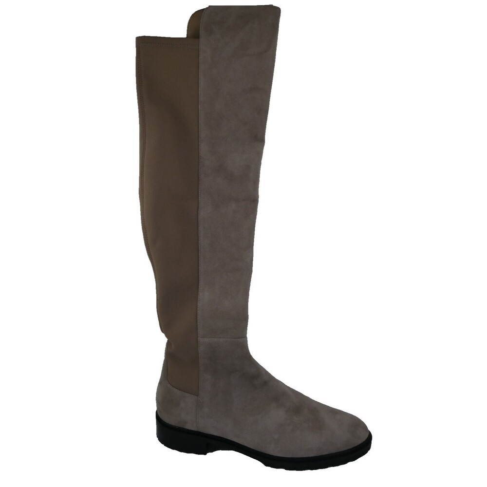 Stuart Weitzman Women's US 10 Over The Knee Brown Suede Stretch Boots $895